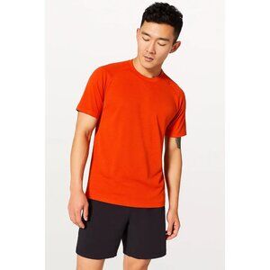 Lululemon Drysense Training Short Sleeve Shirt Aztec Brick Size Large